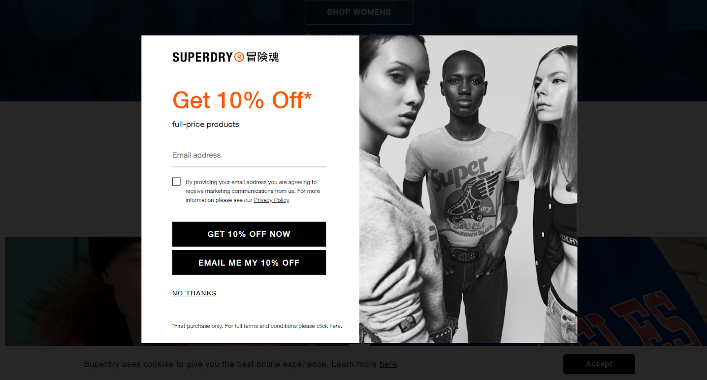 Superdry discounts 