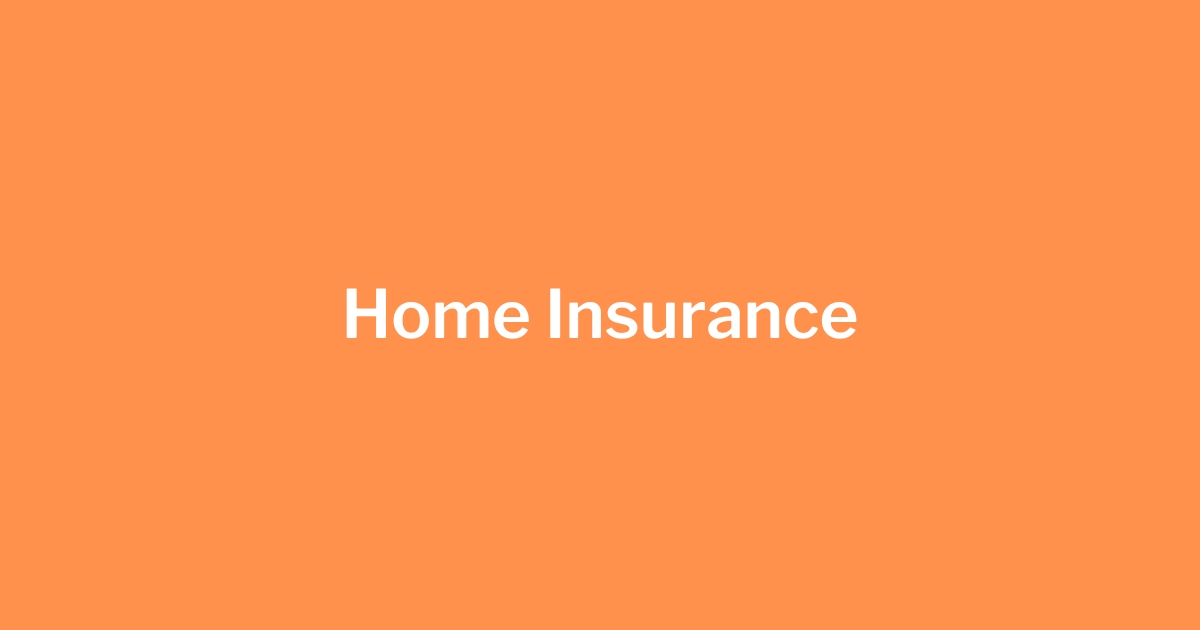 home insurance